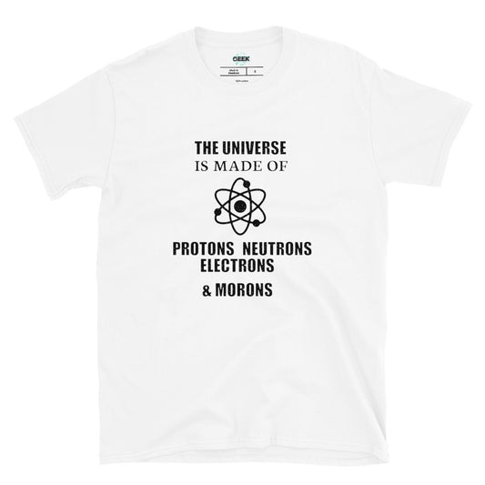 NEURONS AND MORONS Unisex T-Shirt